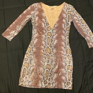 Sequins boubou party dress
